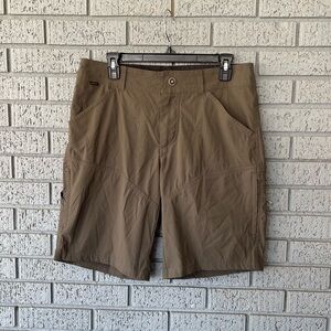 Kuhl Renegade Shorts Brown Size 32 Utility Outdoor
